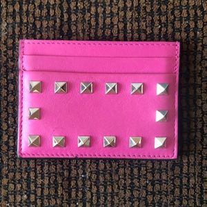 💯 auth. Valentino card case